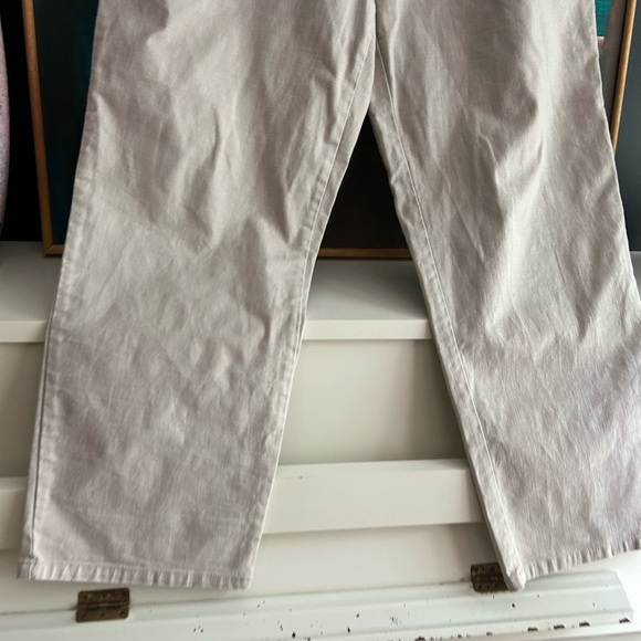 Ruby Rd. Cream Straight Leg Pants 12P - Picture 16 of 16